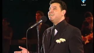 هاني شاكر علي الضحكايه من اجمل و أفضل مهرجانات قرطاج 1998 