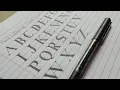 Download Lagu Hand Lettering - Serif Capital A to Z // For beginners