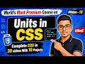 Units in CSS Explained px em rem vw vh More