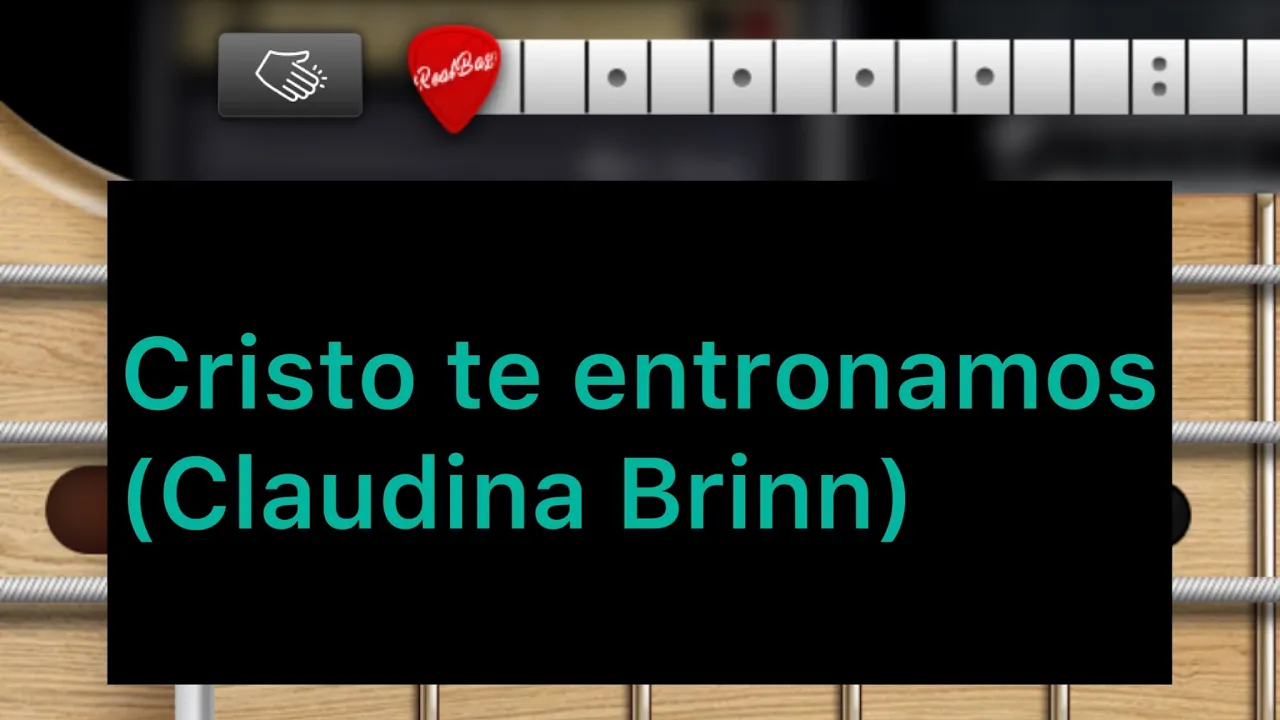 Cristo Te Entronamos //Claudina Brinn// Cover Bajo Cristo Te Entronamos //Claudina Brinn// Cover Bajo