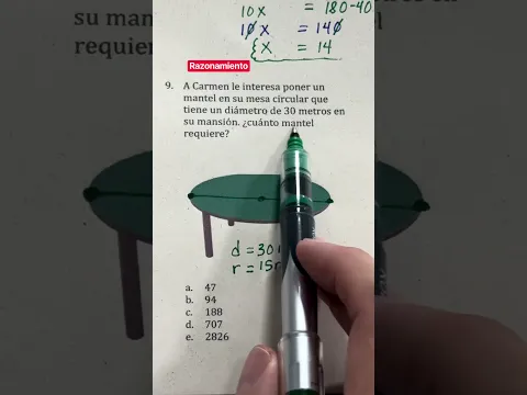 Problema de Razonamiento #maths