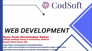 CODSOFTJUNE-Intern-Pinaki-PORTFOLIO-Level-1-Task-2