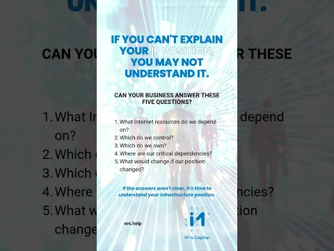 Can your business answer these questions?  #IPIsCapital