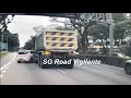 Lagu 25nov2025  KJE dump truck changing lane without due care hit #SNN8011B opel astra