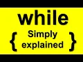 While loop c example explained