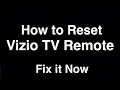 How to Reset Vizio TV Remote Control - Fix it Now