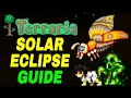 Terraria How To Get a Solar Tablet Summon The Solar Eclipse