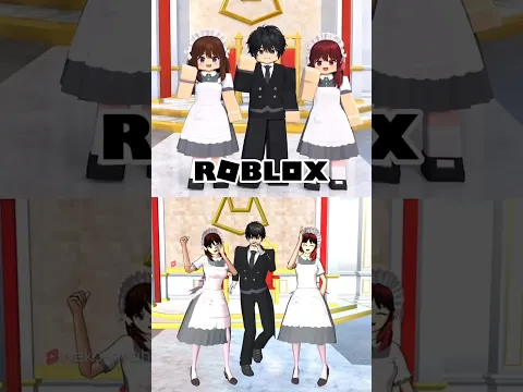 Sakura NPC in Different Games ✨ Avatar Recreation ❤️ #sakuraschoolsimulator #shorts #trending#viral