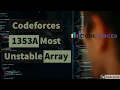 Codeforces 1353A Most Unstable Array Hindi Constructive Algorithms Code Freak