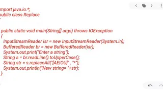 ReplaceAll Method Programming