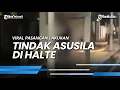 Viral Video Pasangan Terciduk Warga Melakukan Tindak Asusila di Halte