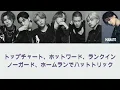 BE:FIRST | Mainstream【Parts/Lyrics】