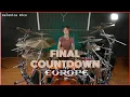 Download Lagu Europe - The Final Countdown | Drum cover by Kalonica Nicx