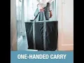 In Hand Review of CleverMade Collapsible Laundry Caddy