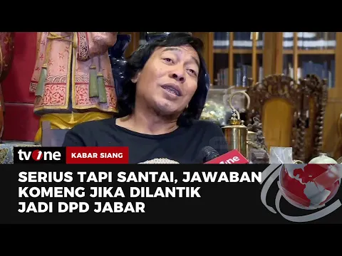 Eksklusif! Komeng Siap Membawa Aspirasi Masyarakat