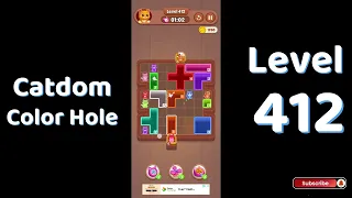 Catdom Color Hole Level 412 Screenshot