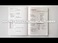 Inside the MAGNET Weekly Horizontal Planner 2027 Undated