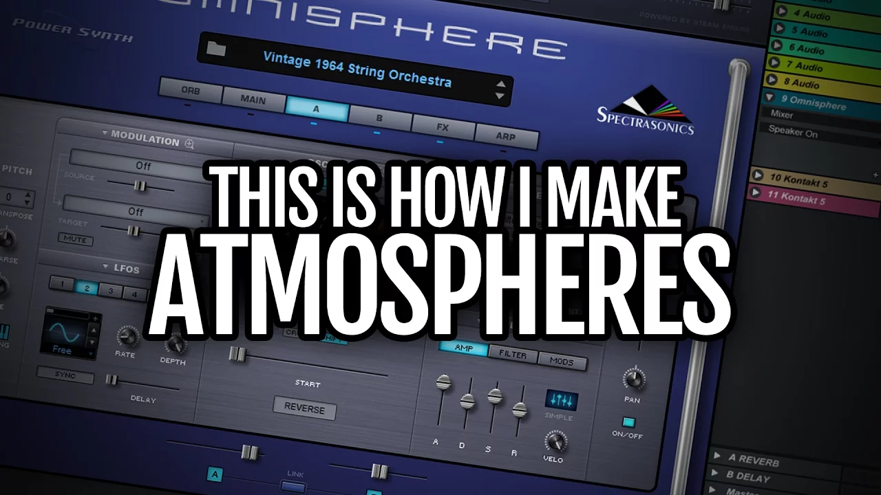 This is how I make pads & atmospheres part 1