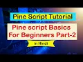 Pine Script Basics in hindi Part 2 Trading View coding for beginners without coding Background