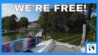 We Finally Left the Boatyard… Here’s What 2 Years Taught Us. Ep. 73