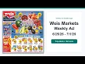 Weis Markets Weekly Ad 26 - 26 Top 10 Deals