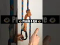 How to tie a #prusik / simple #climbing system #arborist #knots #rope #camping #bushcraft #outdoors