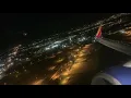 Southwest Boeing 737-700 Flight 908 Night Takeoff From Ontario International Airport KONT