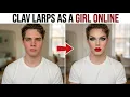 Clavicular caught LARPing as a female on Lipstick Alley