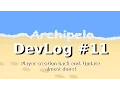 Archipelo DevLog Player creation menu almost done LibGDX 2D Java MMORPG