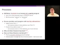 Processes 2 Basic concepts in processes