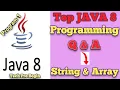 1 Java 8 Sort elements of Array in Java 8 Stream API Stream Chaining