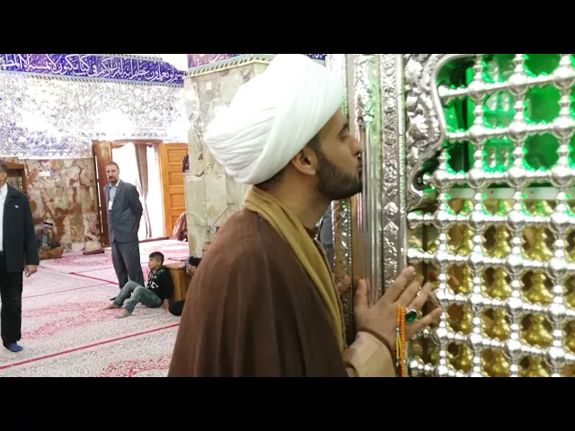 ⁣وداع الحسين لإبنته سكينة ....نعي مفجع .الشيخ سلام العسكري . العتبة الحسينية