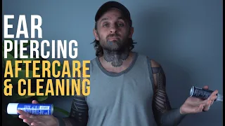Ear Piercing Aftercare Cleaning UrbanBodyJewelry com