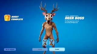 Fortnite 99 NIGHTS in THE FOREST Update is HERE! (Free Deer Skin)