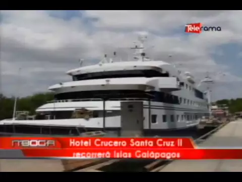 Hotel Crucero Santa Cruz II recorrerá Islas Galápagos