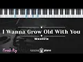 Download Lagu I Wanna Grow Old With You - Westlife (KARAOKE PIANO - FEMALE KEY)