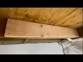Sistering or scabbing for the pedantic a damaged floor joist