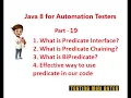 Java 8 for Automation QA - Part 19