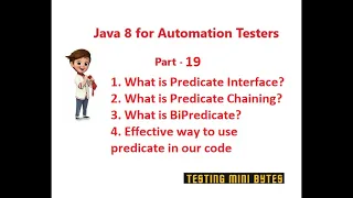 Java 8 for Automation QA - Part 19