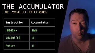 THE ACCUMULATOR How JavaScript REALLY works JS V8 engine explained Advanced JavaScript