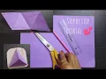 how to make a 3D Triangle Pyramid with Net Net of Tetrahedron 3D Triangular Pyramid-Pull up nets