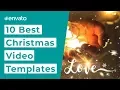 10 Best Christmas Video Templates