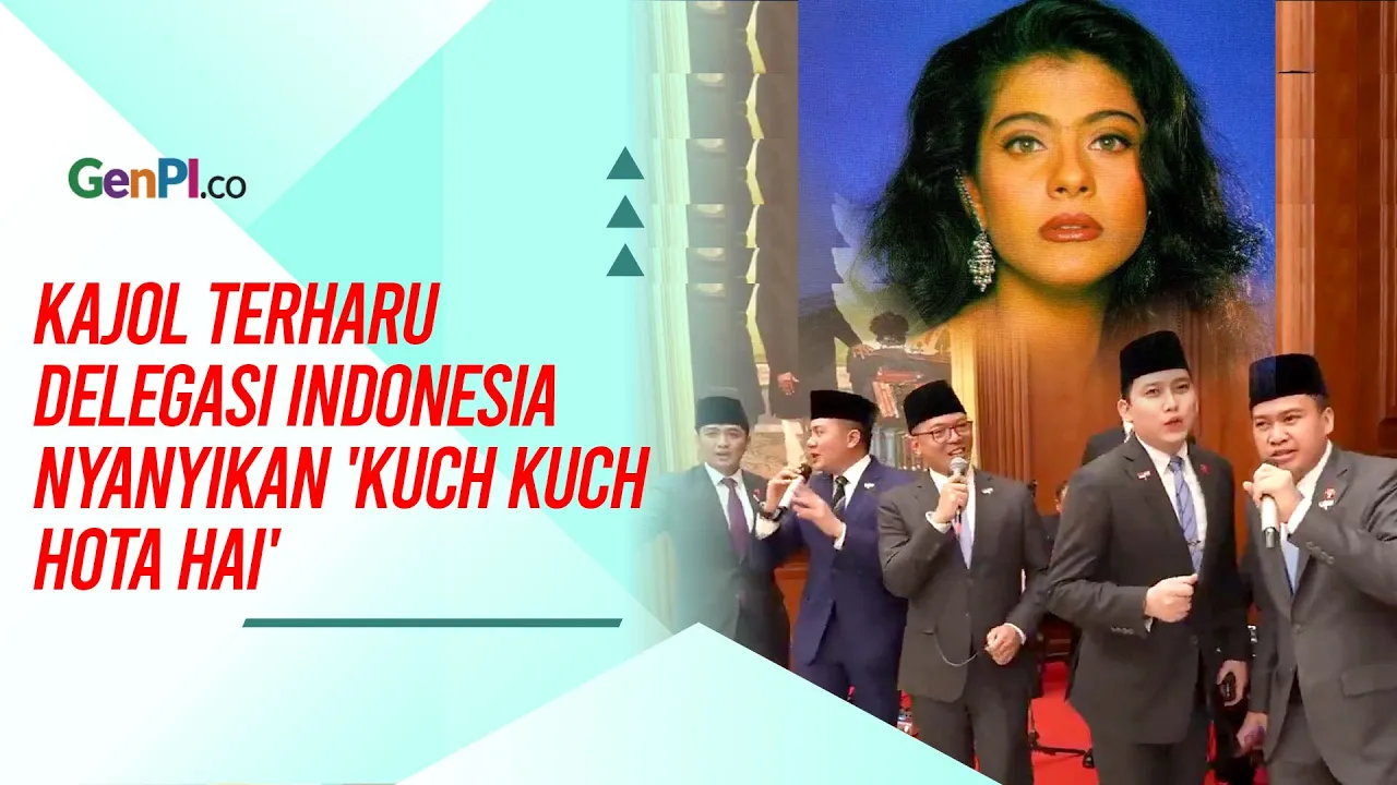 Kajol Apresiasi Aksi Delegasi Indonesia Nyanyikan 'Kuch Kuch Hota Hai'