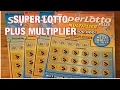 Super Lotto Plus Multiplier Tickets California Lottery Scratchers