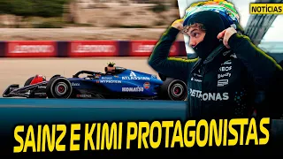 PRÉ TEMPORADA DIA 2: NORRIS MOSTRA FORÇA, ANTONELLI BATE FERRARI E SAINZ LIDERA