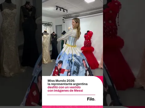 Miss Mundo 2026: la argentina Alina Luz Akselrad desfiló con un vestido con imágenes de Messi