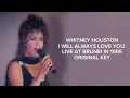 Whitney Houston - I Will Always Love You Live in Brunei 1995 REAL/ORIGINAL KEY