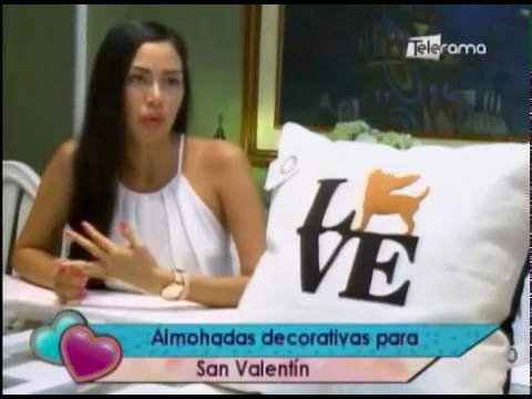 Almohadas decorativas para San Valentín