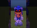 Shin Sonic mod in Minecraft