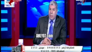 مواجهه على الهواء بين شوبير والتراس وايت نايتس 